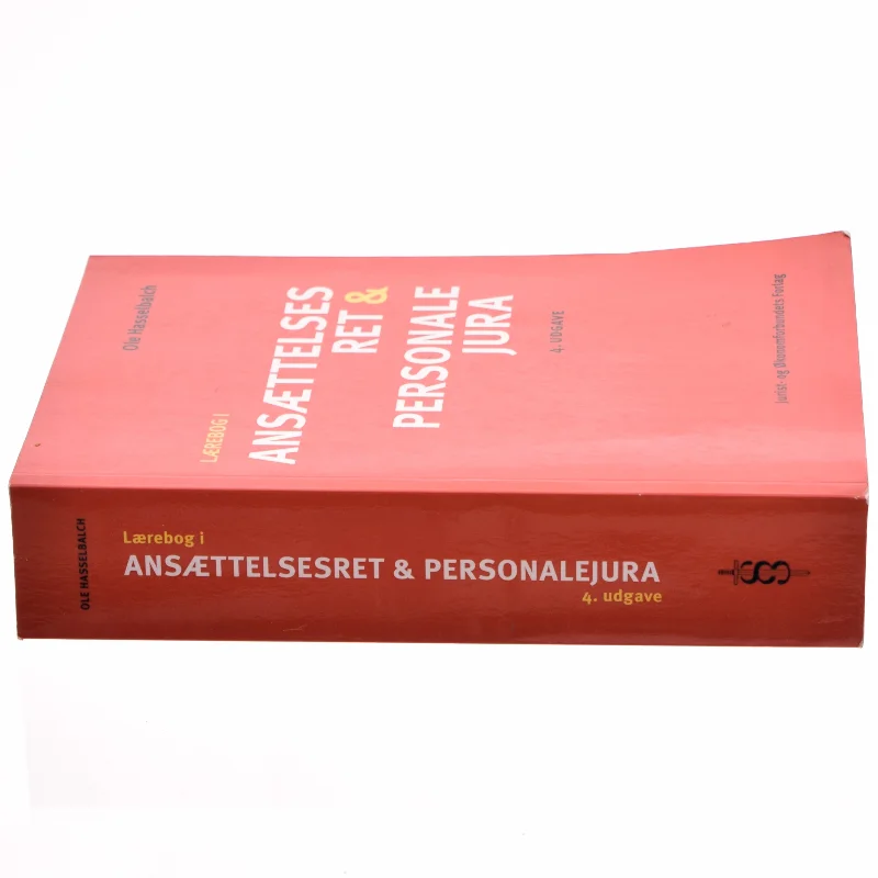 Lærebog i ansættelsesret og personalejura af Ole Hasselbalch (Bog)