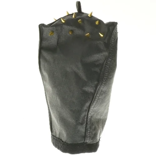 Stempelkande Læderetui varmer med nitter (str. 25 cm)