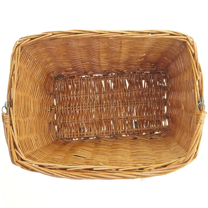 Flet Cykelkurv med Håndtag (str. 40x25x30 cm)