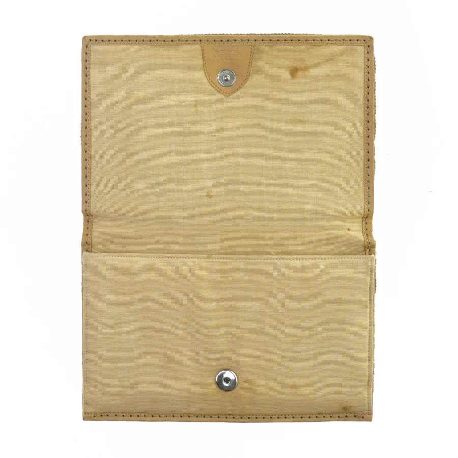 Antik Vintage broderet Clutch taske (str. 20 x 14 cm)
