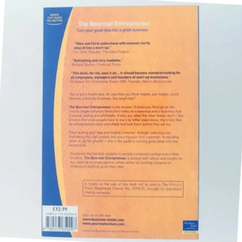 The Beermat Entrepreneur af Mike Southon, Christopher West (Bog)