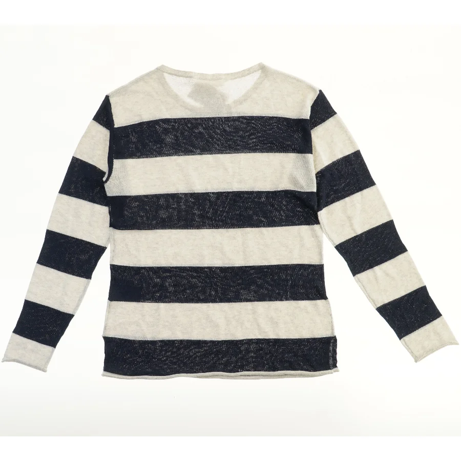 Langærmet stribet trøje fra H&M (str. 170)