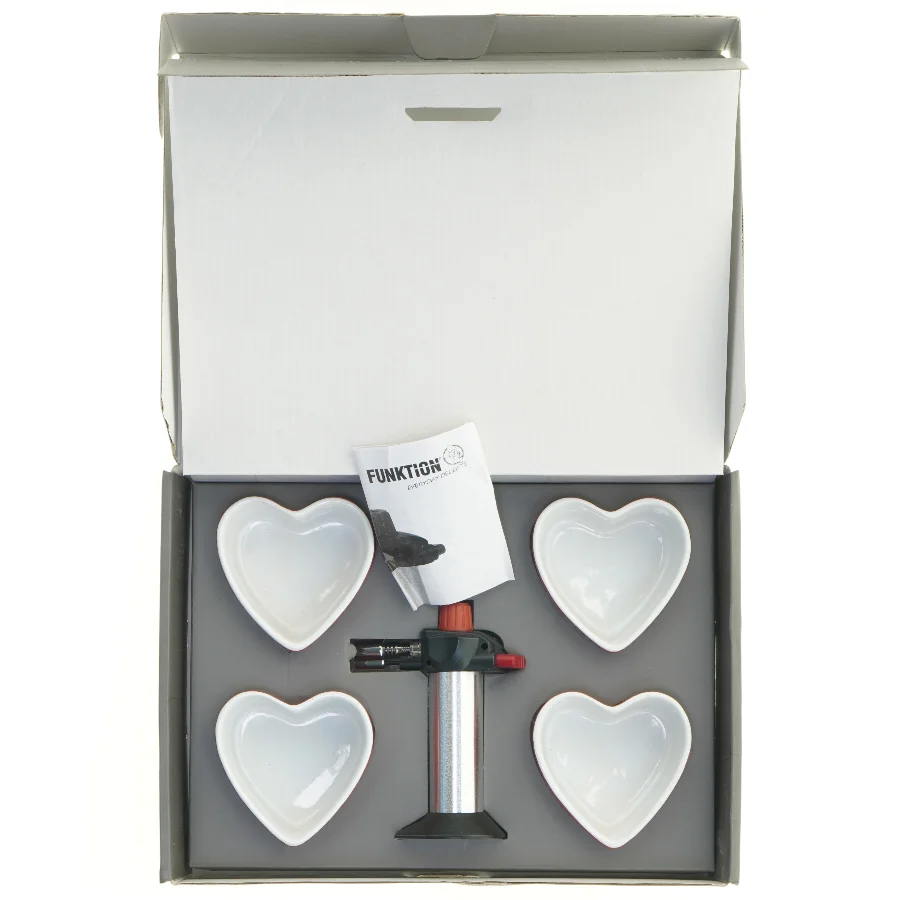 Crème brûlée sæt fra Funktion (str. 8,5 x 9 x 5 cm)