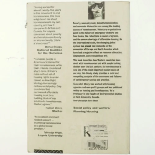 Homeless af Gerald Daly (bog)