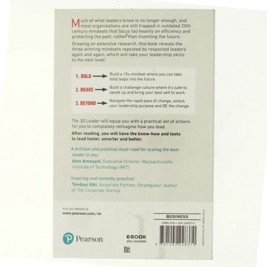 The 3D Leader af Terence Mauri (Bog)