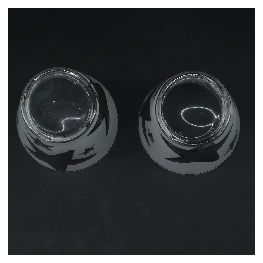 Glas med stjernemønster (str. Ø 8,5 cm højde 9 cm)