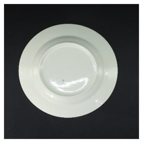 Middagstallerkener med blomsterdesign (str. Ø 24,5 cm)