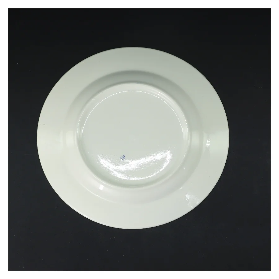 Middagstallerkener med blomsterdesign (str. Ø 24,5 cm)