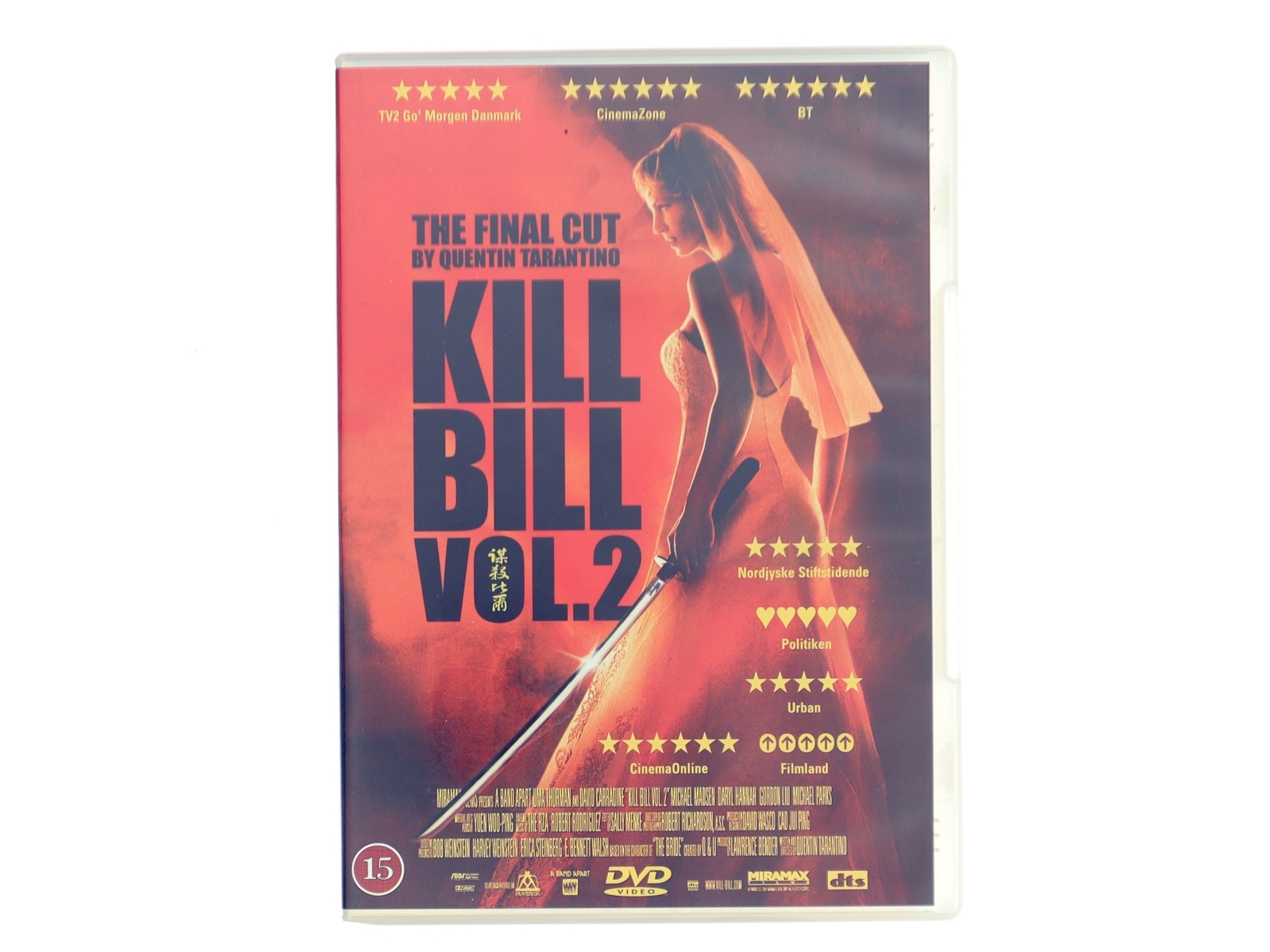 Kill Bill - Vol. 2 med Uma Thurman (DVD)
