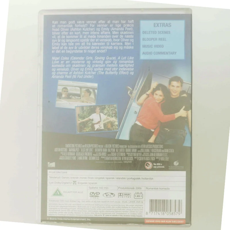 A lot like love med Ashton Kutcher (DVD)