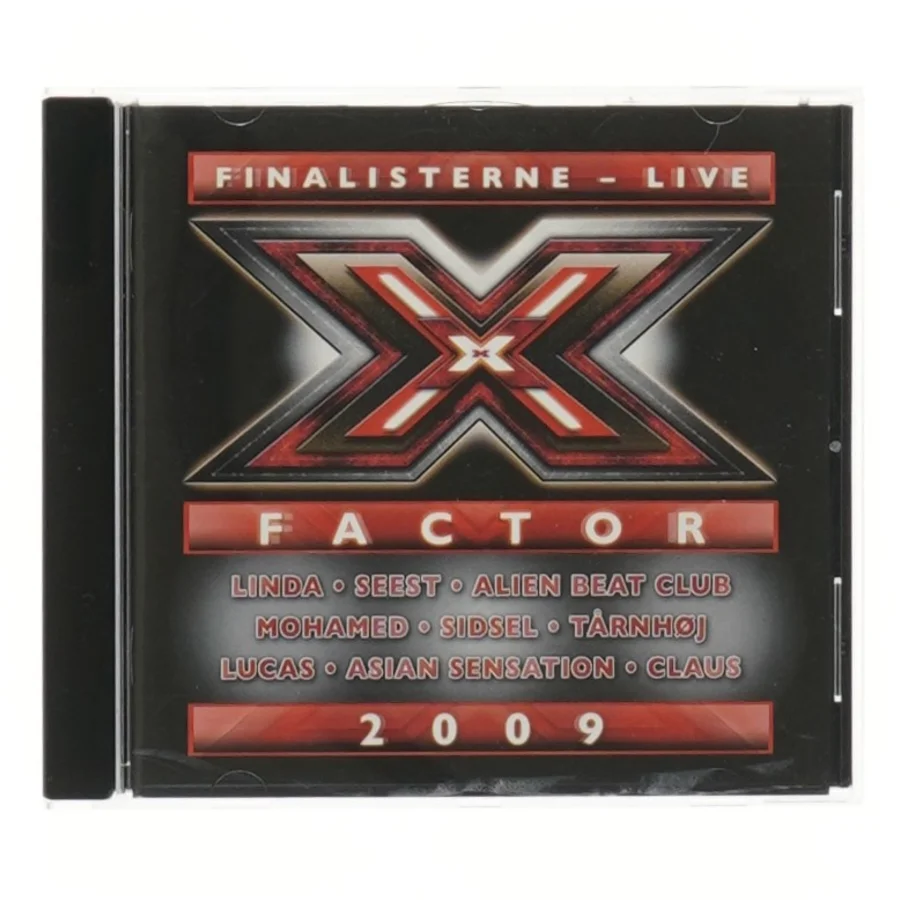 X Factor Finalisterne - Live 2009 CD fra Sony Music Entertainment Denmark, DR