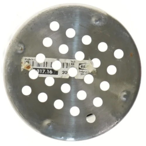 Bestikholder i rustfrit stål fra IKEA (str. Ø 12,5 cm højde 18 cm)