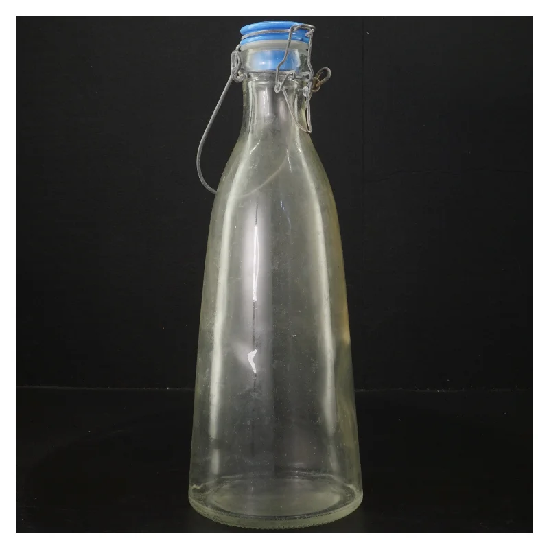 Glasflaske med gummilukning (str. 29 cm)