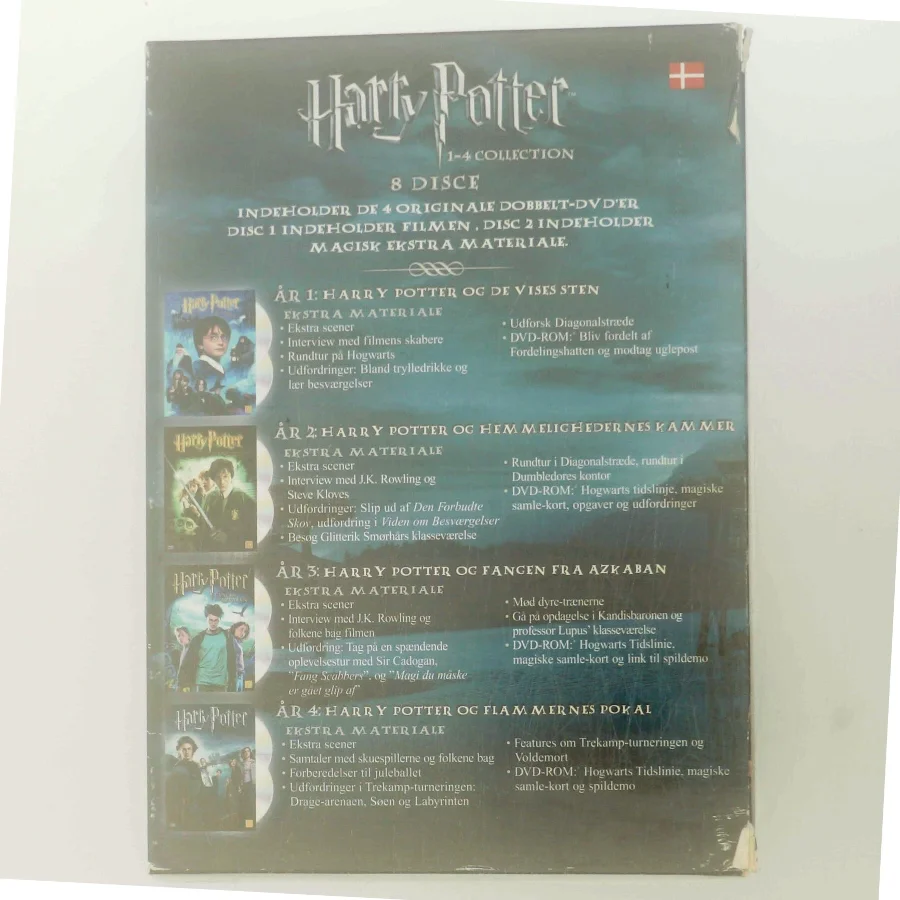 8-dvd Box med Daniel Radcliffe (DVD)