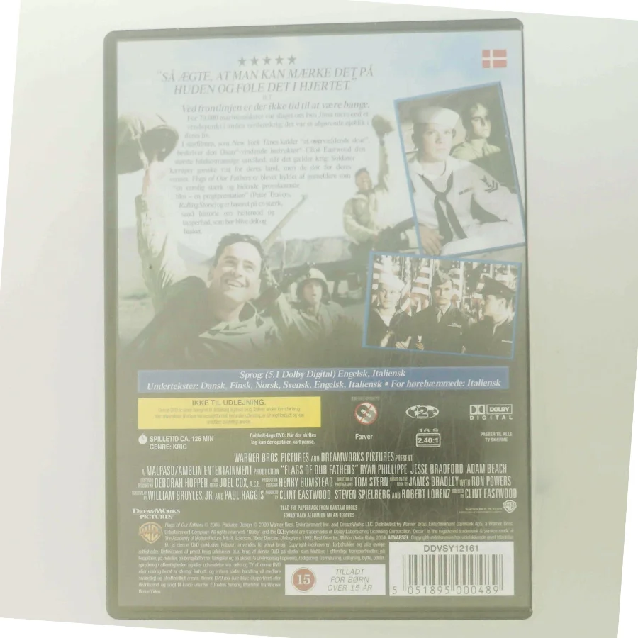 Flags of Our Fathers med Ryan Phillippe (DVD)