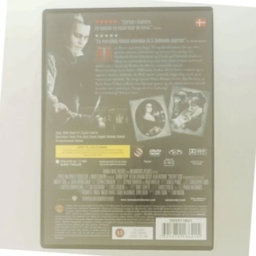 Sin City med Johnny Depp (DVD)