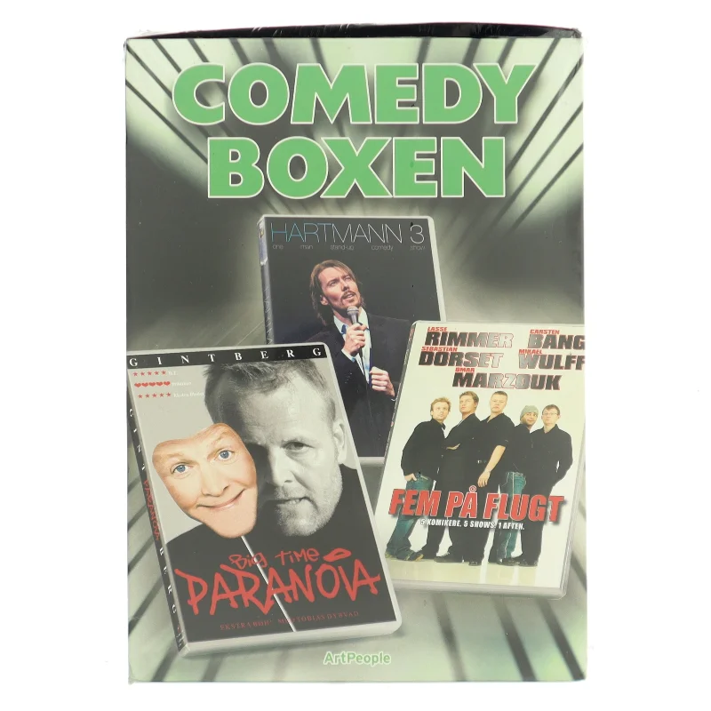 Gintberg / Hartmann/5 På Flugt med Jan Gintberg (DVD)