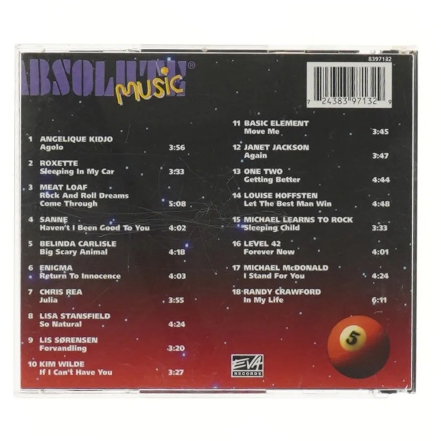 Absolute Music CD fra EVA Records