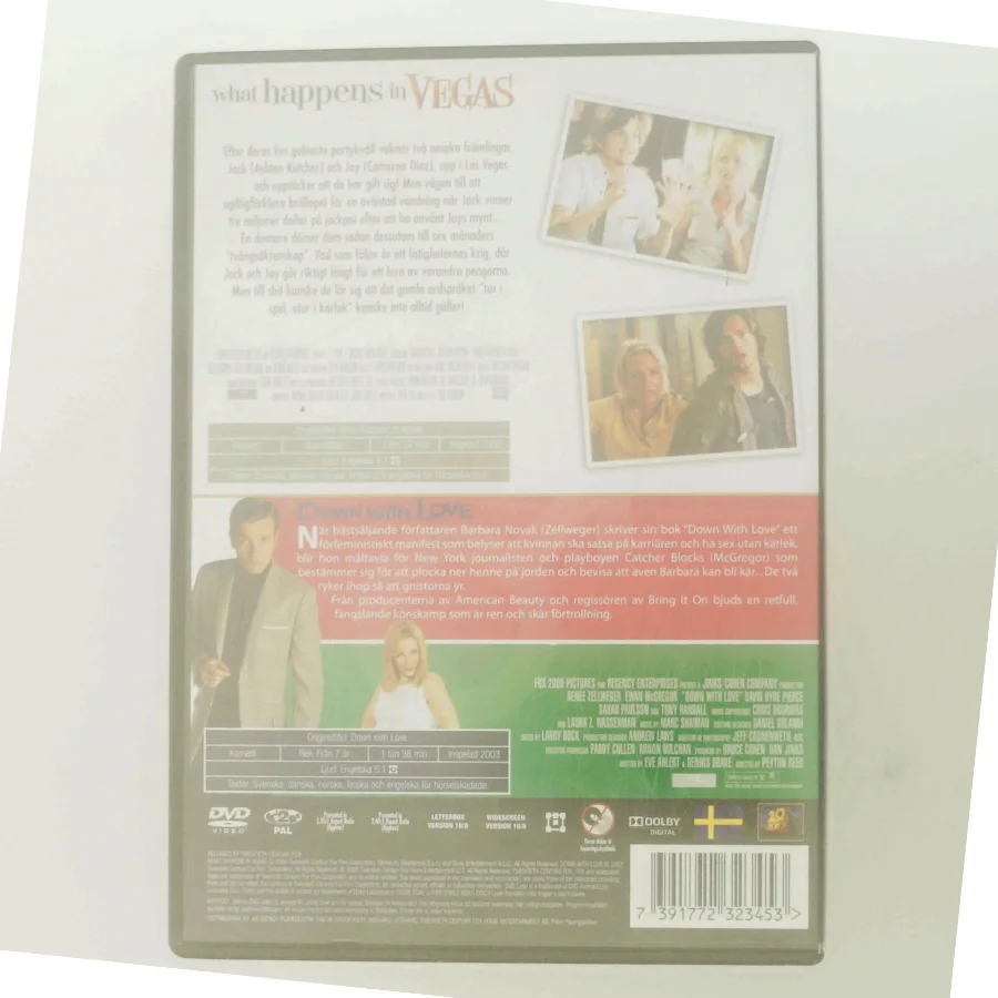 What Happens in Vegas & Down With Love med Cameron Diaz (DVD)