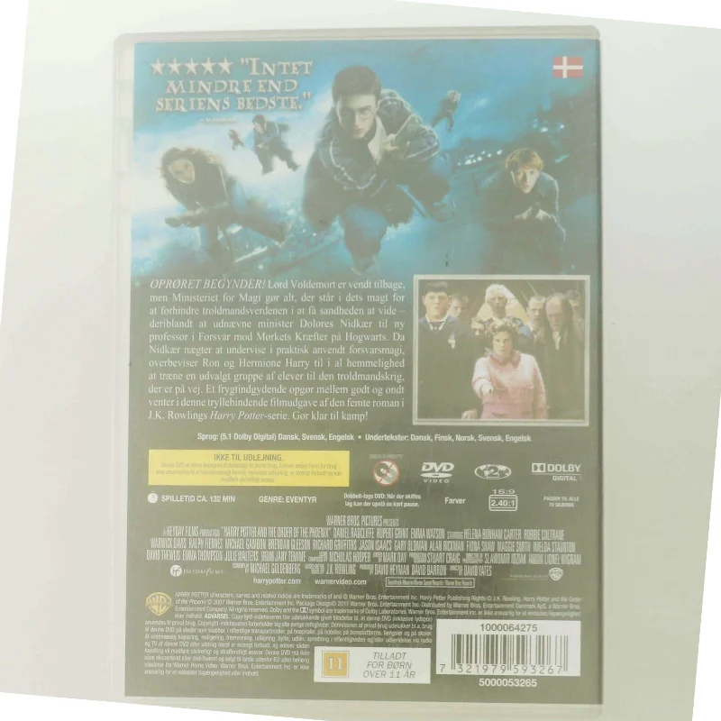 Fønixordenen (5) med Daniel Radcliffe (DVD)