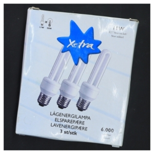 Lavenergi sparepærer 11W