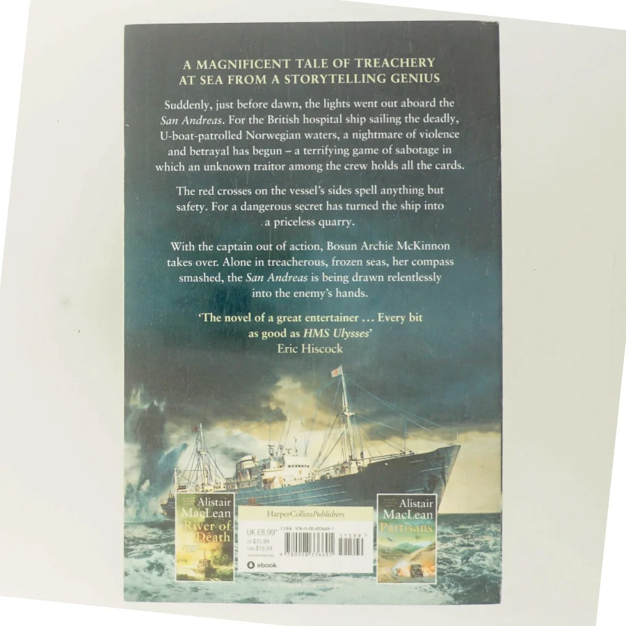 San Andreas af Alistair MacLean (Bog)