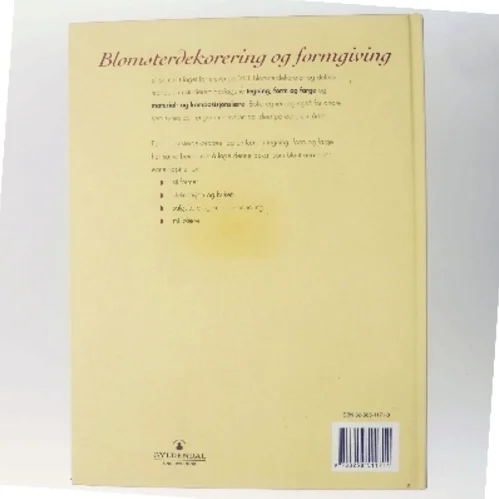 Blomsterdekorering og formgivning af Runi Kristoffersen (Bog)