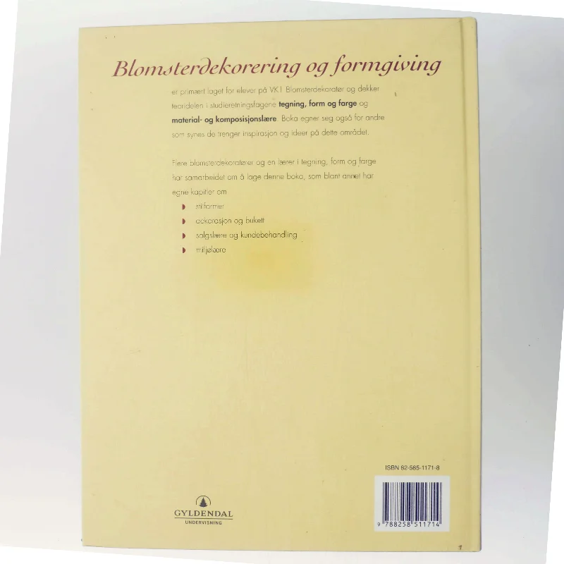 Blomsterdekorering og formgivning af Runi Kristoffersen (Bog)