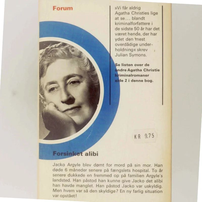Forsinket alibi af Agatha Christie (Bog)