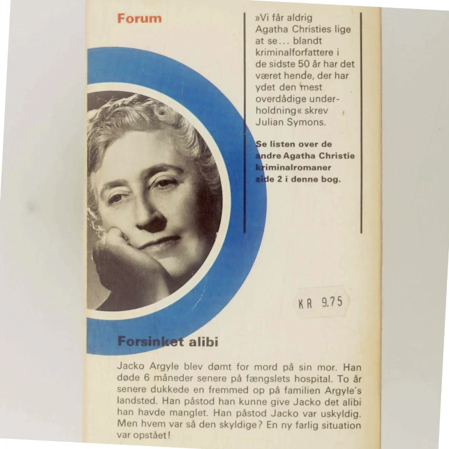 Forsinket alibi af Agatha Christie (Bog)