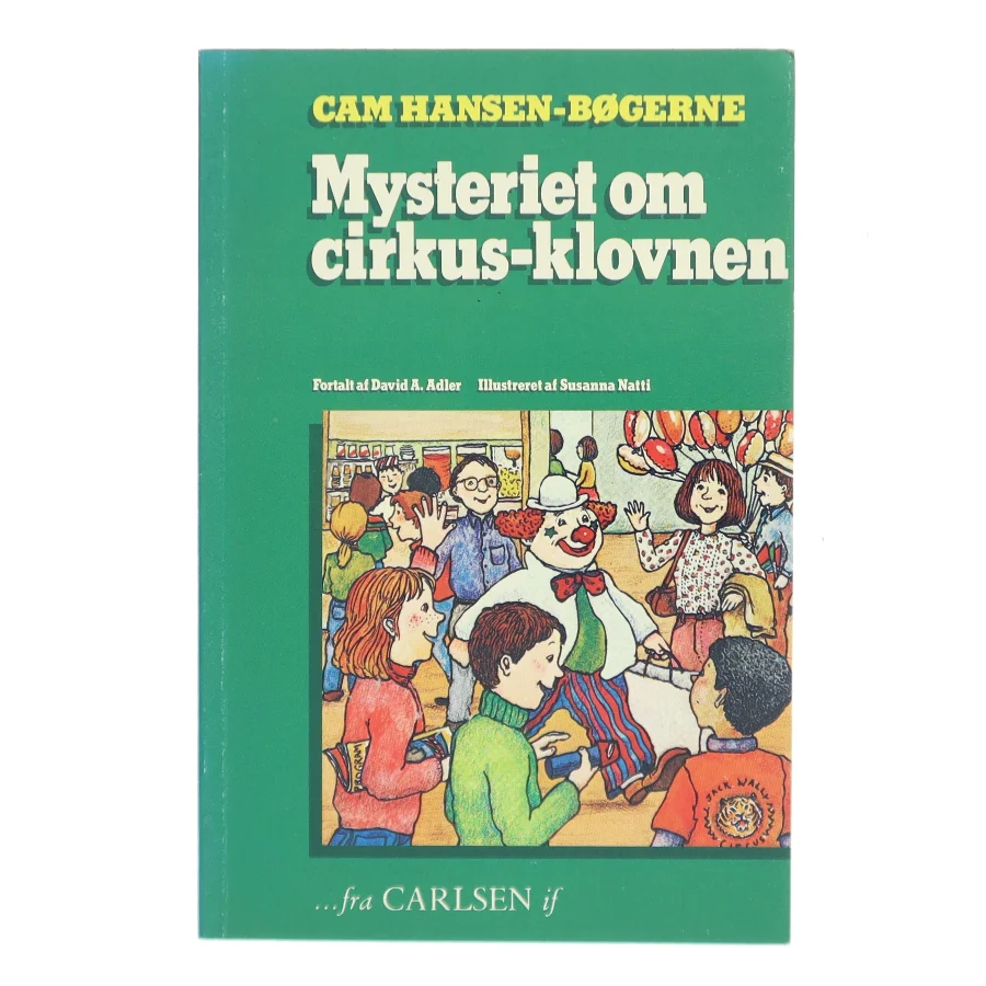 Mysteriet om cirkus-klovnen af David A. Adler (Bog)
