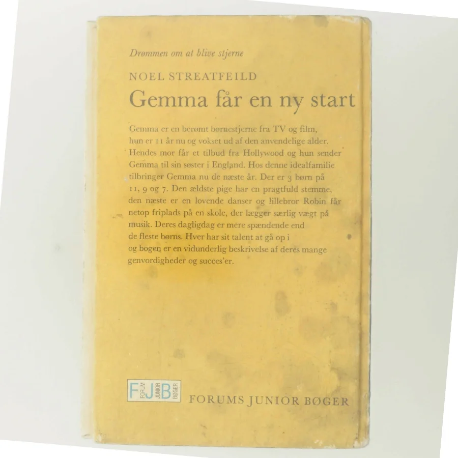 Gemma får en ny start af Noel Streatfeild (Bog)