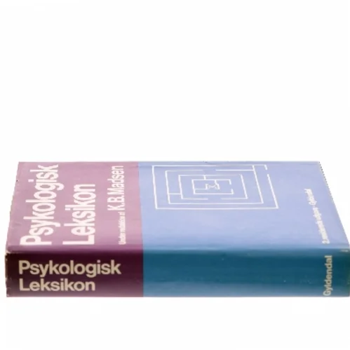 Psykologisk Leksikon af K.B. Madsen (Bog)