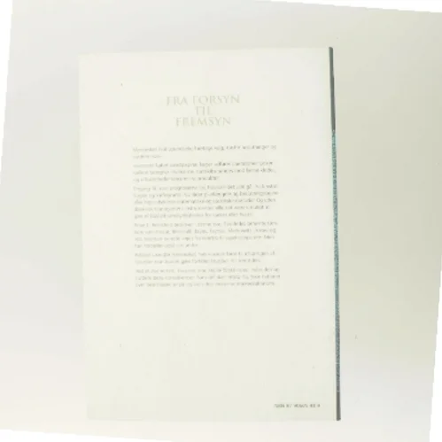 Fra forsyn til fremsyn af Peter L. Bernstein (Bog)