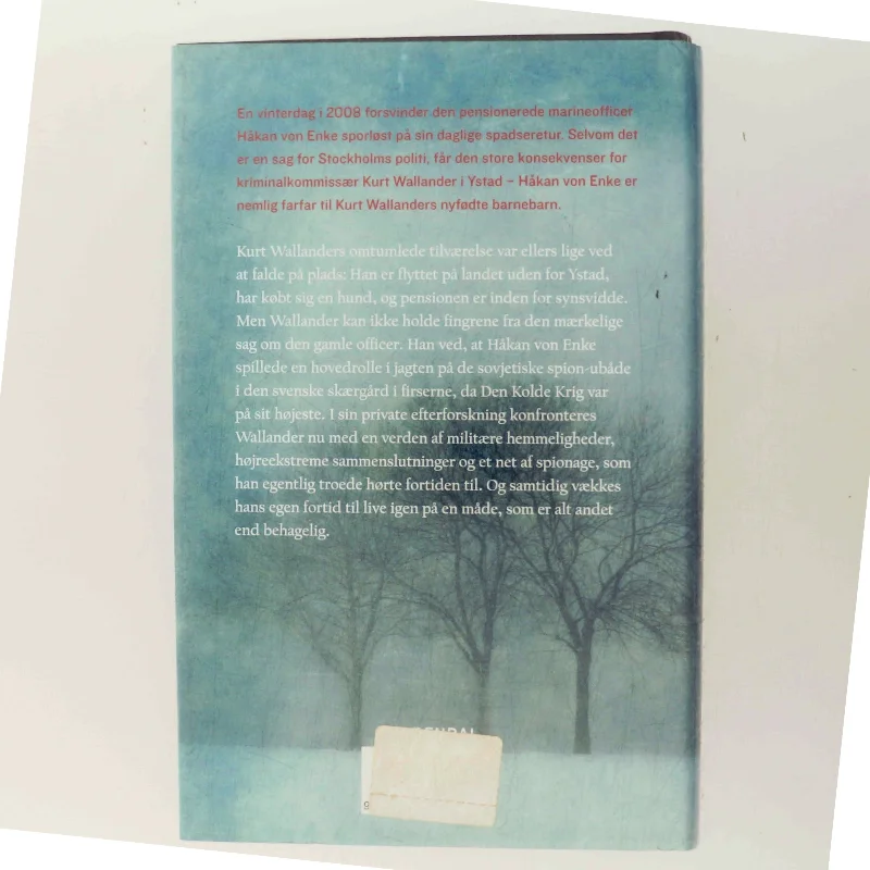 Den urolige mand af Henning Mankell (Bog)