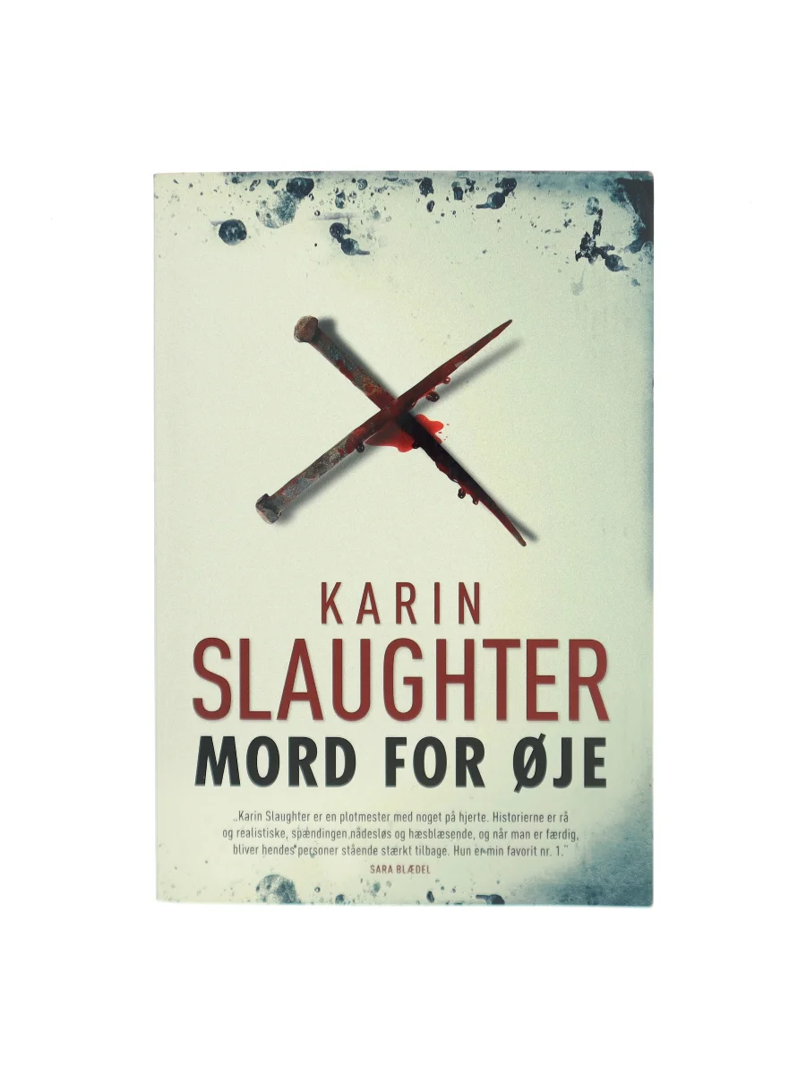 Forsiden af Mord for øje (Blindsighted) af Karin Slaughter
