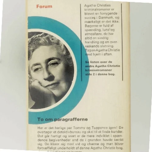 To om paragrafferne af Agatha Christie (Bog)