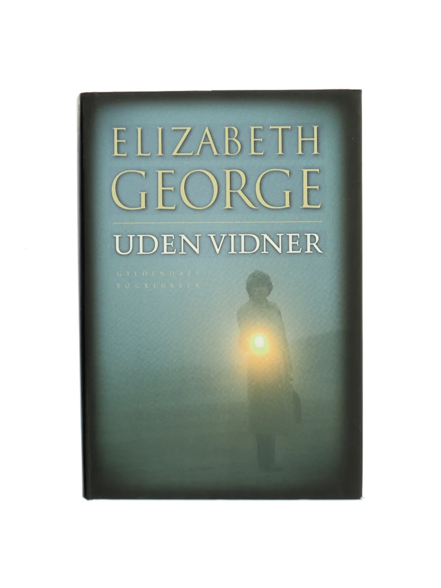 Forsiden af Uden vidner (With No One as Witness) af Elizabeth George