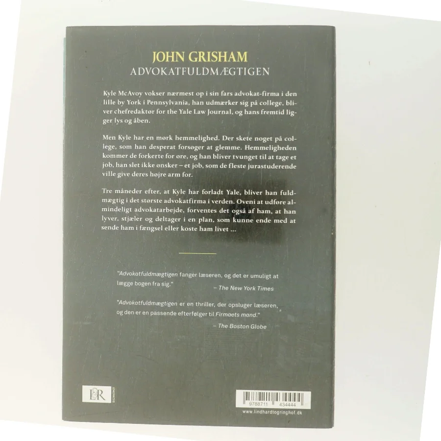 Advokatfuldmægtigen af John Grisham (Bog)