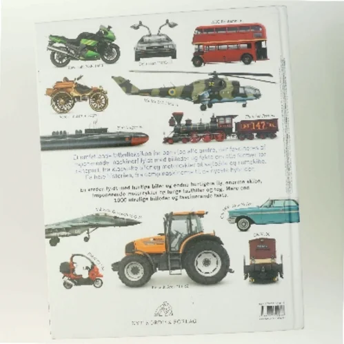 Biler, tog, skibe og fly : fart og transport til alle tider af Clive Gifford (Bog)