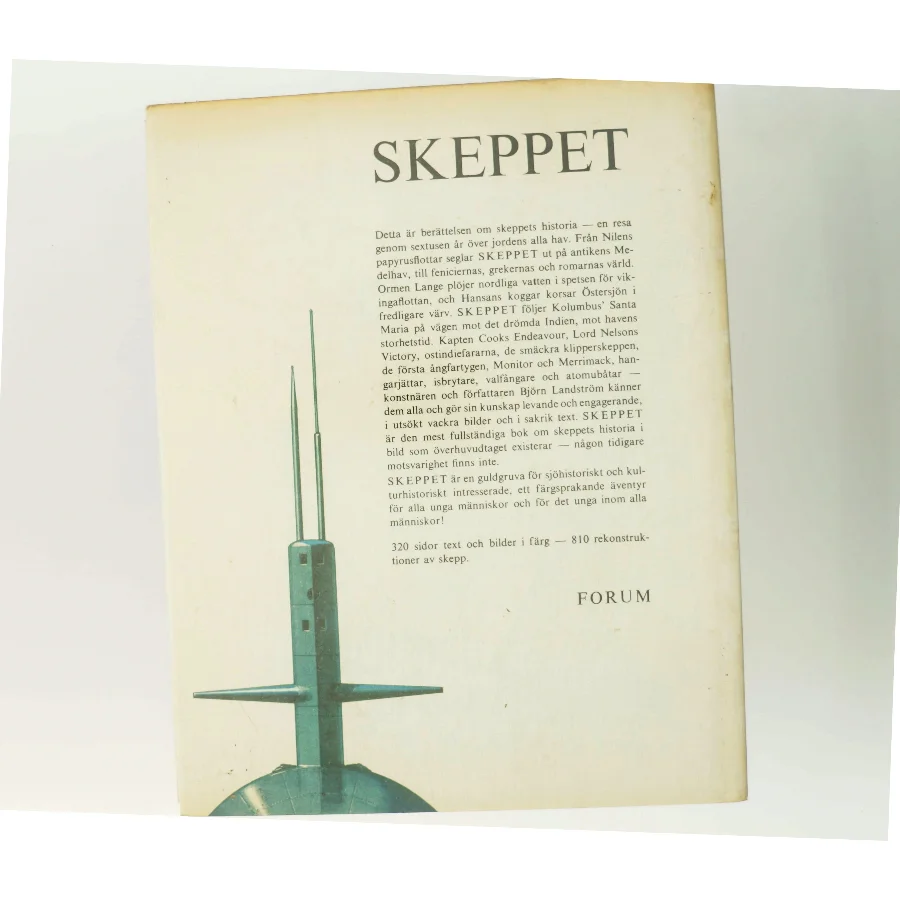 Skeppet af Björn Landström (Bog)