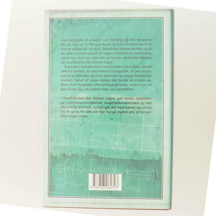 Analfabeten der kunne regne af Jonas Jonasson (Bog)