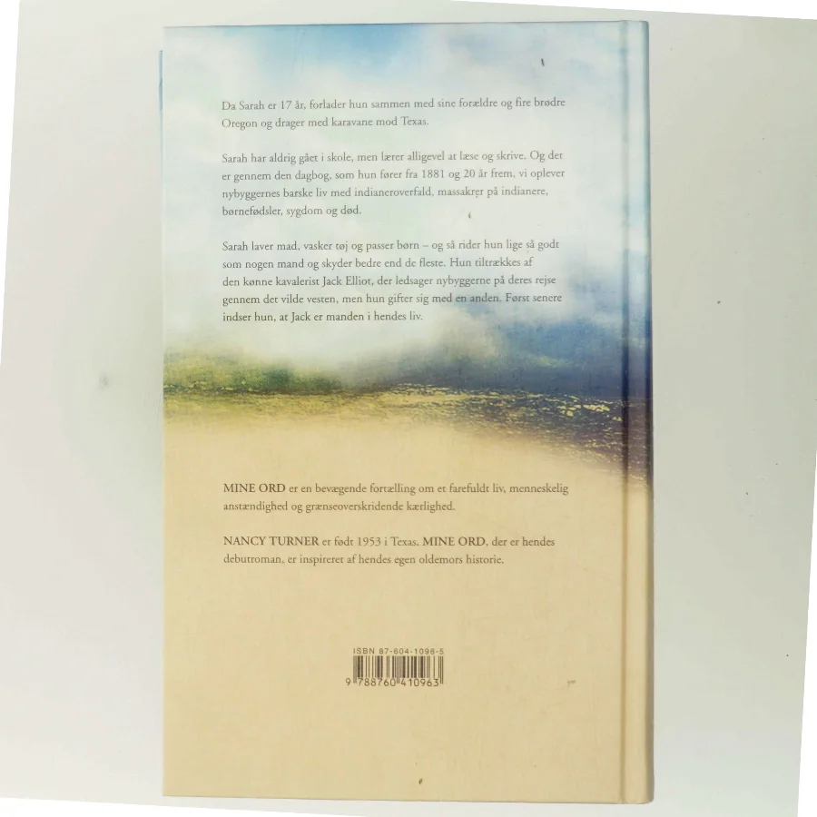 Mine ord : Sarah Agnes Prines dagbog, 1881-1901 : Arizona-territoriet af Nancy E. Turner (Bog)