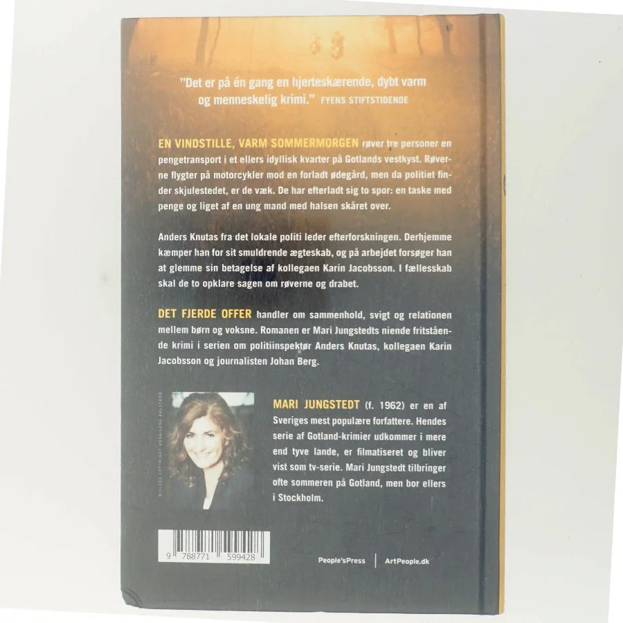 Det fjerde offer af Mari Jungstedt (Bog)