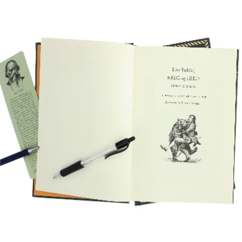 Krig og Fred af Leo Tolstoj (Bog)