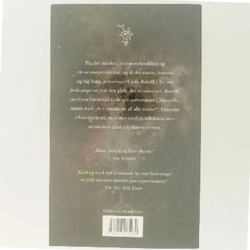 Syv små forelæsninger om fysik af Carlo Rovelli (Bog)