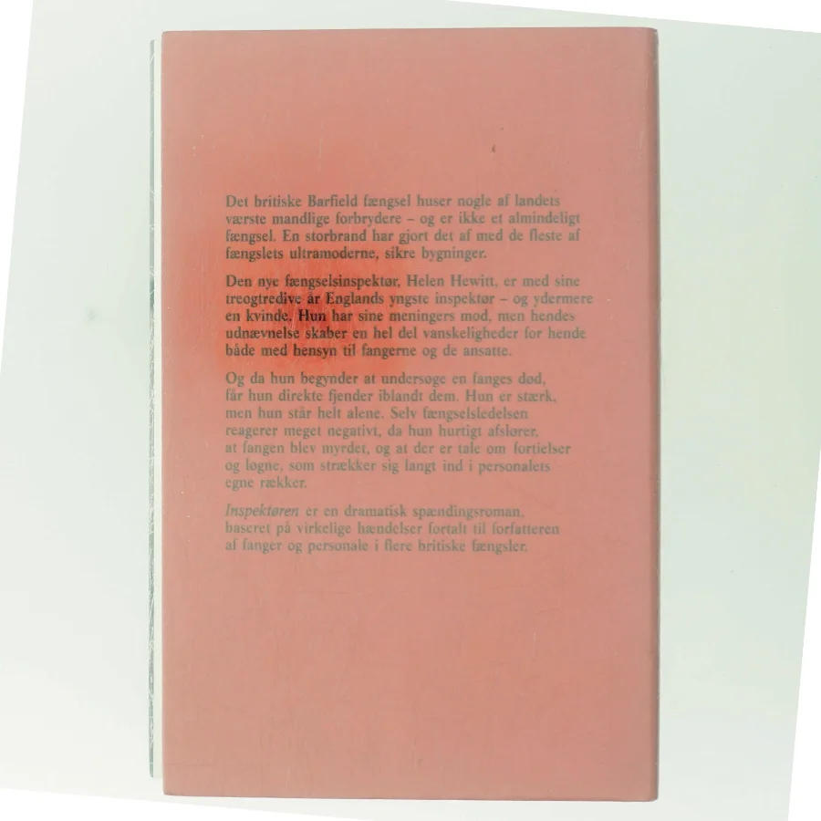 Inspektøren af Lynda La Plante (Bog)