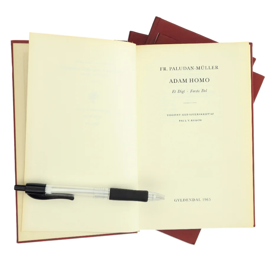 Adam Homo af Fr. Paludan-Müller (Bog)
