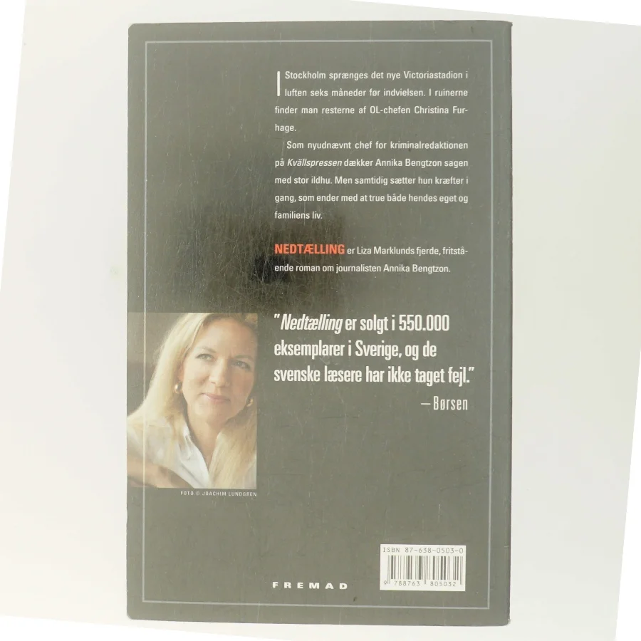 Nedtælling af Liza Marklund (Bog)