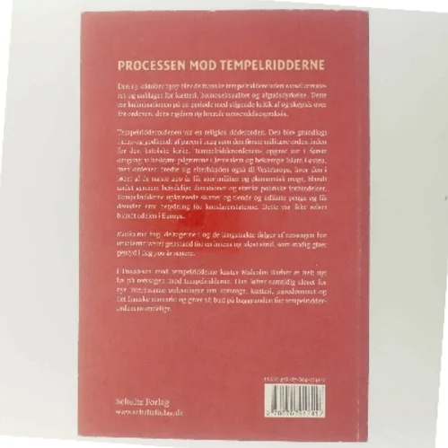 Processen mod tempelridderne af Malcolm Barber (Bog)